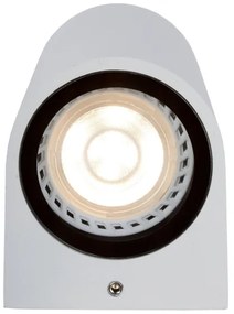 Lucide 69801/01/31 - Vonkajšie nástenné svietidlo ZARO 1xGU10/35W/230V IP44 biela