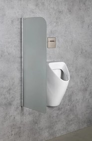 Sapho Sapho, Deliaca stena medzi pisoármi 40x100cm, mliečne sklo, PW140