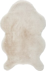 XXXLutz UMELÁ KOŽUŠINA, 60/90 cm, krémová Boxxx - Koberce - 008104019392