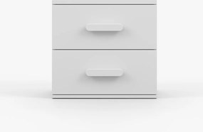 Nočný stolík SMYK - biely (viac variant)