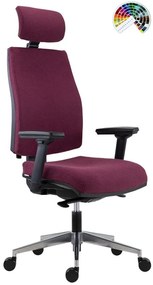 ANTARES Manažérska kancelárska stolička 1880 SYN ARMIN čalúnenie BLOOM koženka