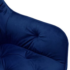 Jedálenská stolička NEVADA zamatová, granátová