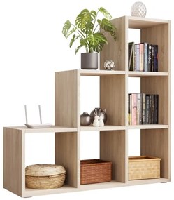 Knižnica TRIO 108x105 cm dub sonoma