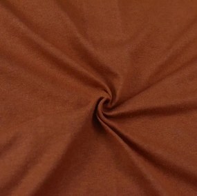 Jersey prestieradlo Hnedé 60x120 cm