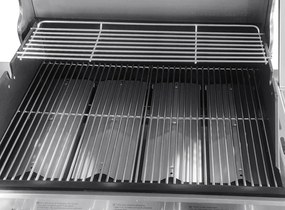 Nerezová záhradná BBQ kuchyňa s umývadlom BestBerg BBBQ-29SS / 5 horákov / 17,2 kW / strieborná