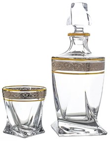 BOHEMIA QUADRO GOLD-PLATINUM WHISKY SADA 1+6 KS