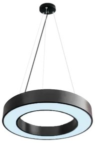 LED Stmievateľný luster na lanku LED/45W/230V 3000-6500K čierna + diaľkové ovládanie