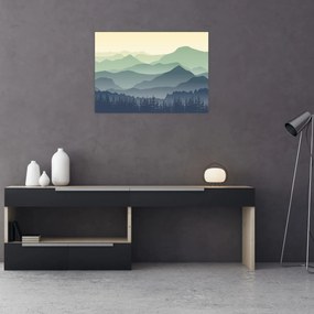 Obraz - Forest Mountain (70x50 cm)