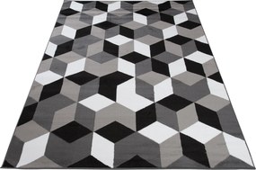 TA Koberec Q545A TMAVO ŠEDÁ MAYA PP EYM Rozmer: 130x190 cm