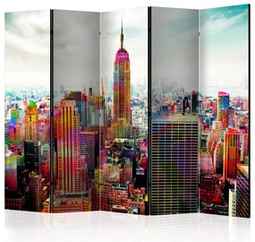 Artgeist Paraván - Colors of New York City [Room Dividers]