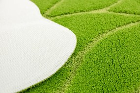 Kúpeľňový koberček Honey svetlozelený