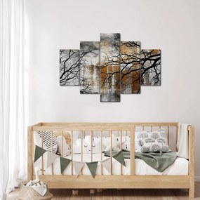 Obraz - Siluety stromov (150x105 cm)