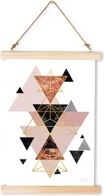 Závesné plátno na stenu Happy Peacock in Aspic / Dan Johannson