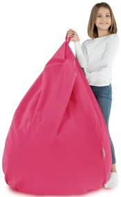 Plyšový sedací vak SAKO Ružový