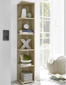 Rohový regál Corner Light, dub sonoma%