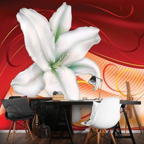 Fototapeta - Abstraktné umenie Lily Hearts (152,5x104 cm)