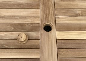 Noela Záhradný teakový set Garden I + 6x kreslo Kingsbury