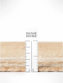 Krémovobiely/v prírodnej farbe obojstranný/ručne tkaný jutový behúň 70x200 cm Jutta – Hanse Home