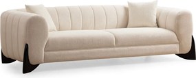 Trojmiestna pohovka Sandreo 248 cm biela