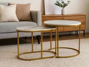 CH Konferenčné stolíky Cony - biela