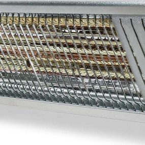 Nedis HTPA30ESS - Vonkajšie elektrické vykurovacie teleso 2000W/230V IP65 + DO