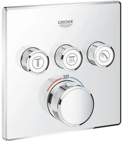 Podomietková termostatická sprchová batéria GROHE Grohtherm SmartControl chrómová 29126000