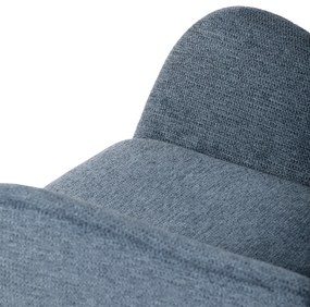 Hojdacie kreslo BLUE2, modrá