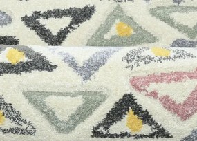 Koberce Breno Kusový koberec PORTLAND 54/RT4X, viacfarebná,133 x 190 cm