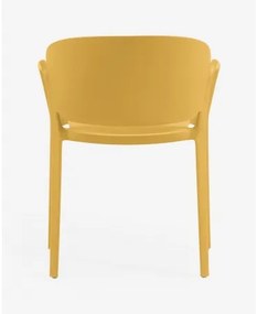 ANIA záhradná stolička Žltá