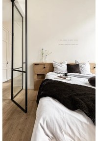 Čierna umelá kožušina Tiseco Home Studio Lambskin, 60 x 180 cm