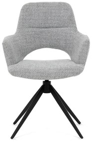 Jedálenská stolička DCH-D1320 GREY2 s vratnýmmechanizmom