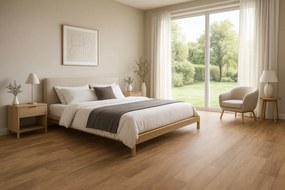 Beaulieu International Group, AKCIA: 400x400 cm PVC podlaha - lino Polo 2124, šíře, hnedá, pena, detská izba