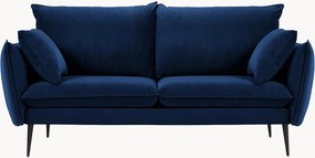 Zamatová pohovka Elio (2-miestna), Š 158 cm