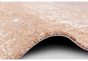 Hnedý vlnený koberec 133x180 cm Layers – Agnella