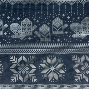 EUROFIRANY CHLPATÁ VIANOČNÁ DEKA NORDIC2 150X200 CM VZOROVANÁ