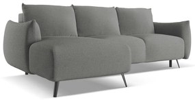 Svetlosivá rohová pohovka (ľavý roh) Malie – Makamii