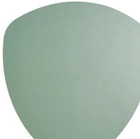 Dizajnové nástenné svietidlo zelené organické 20 cm 2-svetlá - Pulley