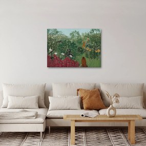 Obraz - Henri Rousseau, Tropical Forest with Monkeys, reprodukcia (70x50 cm)