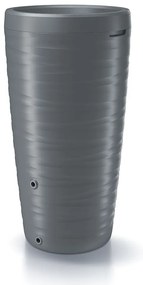 Sud na dažďovú vodu, priemer 59,3 cm, 240 l, sivá