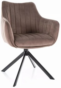 Stolička Azalia Velvet cappuccino
