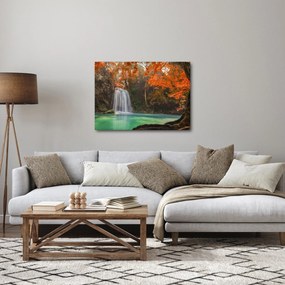 Obraz - Vodopád v Thajsku (70x50 cm)