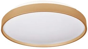 Stropné svietidlo LED ORO-NUBE okrúhle zlaté 24W