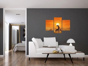 Obraz - Žirafy v národnom parku Serengeti (90x60 cm)