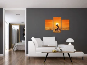 Obraz - Žirafy v národnom parku Serengeti (90x60 cm)