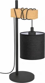 BRILAGI - Stolná lampa NUBILA 1xE27/40W/230V hnedá/čierna