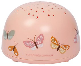 A Little Lovely Company - lampa s projektorom - motýliky