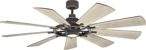 XXXLutz STROPNÝ VENTILÁTOR, 165/42 cm Elstead Lighting - Online Only bytové doplnky - 009093057302