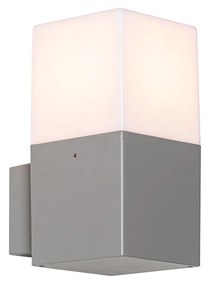 Moderná vonkajšia nástenná lampa sivá IP44 - Denmark
