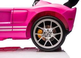Elektrické autíčko pre deti Ford GT ružové