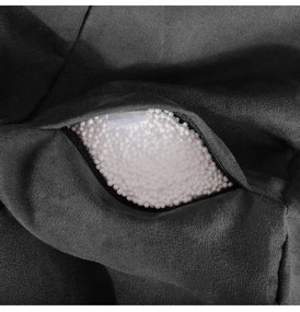 Sedací vak leňošník čierny EMI